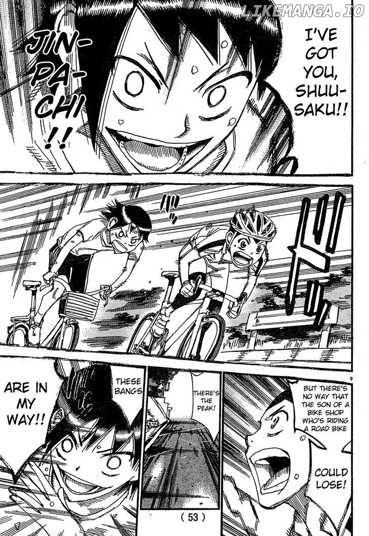 Yowamushi Pedal Chapter 154.2 - page 9