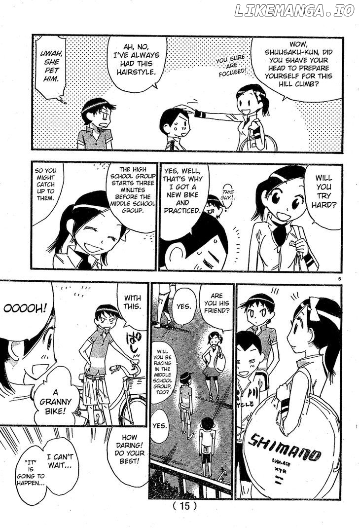 Yowamushi Pedal Chapter 154.3 - page 7