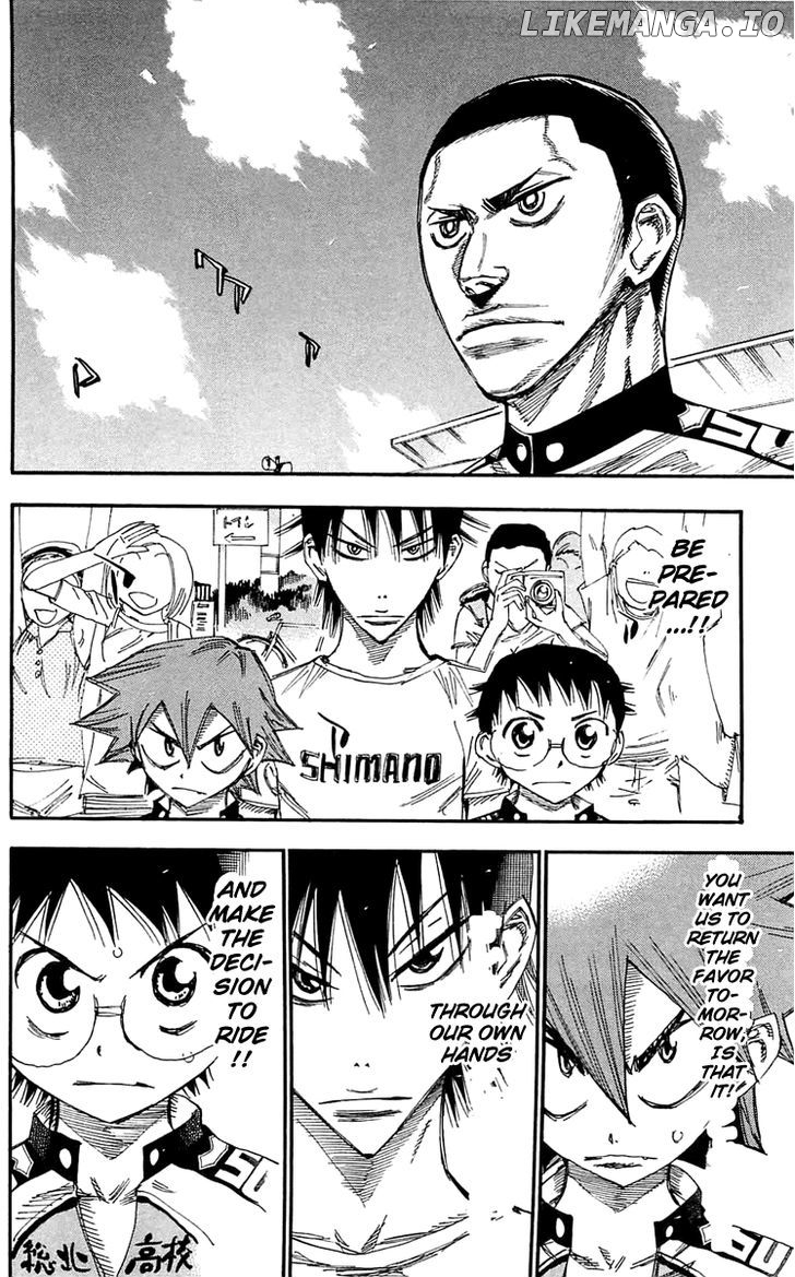 Yowamushi Pedal Chapter 155 - page 16