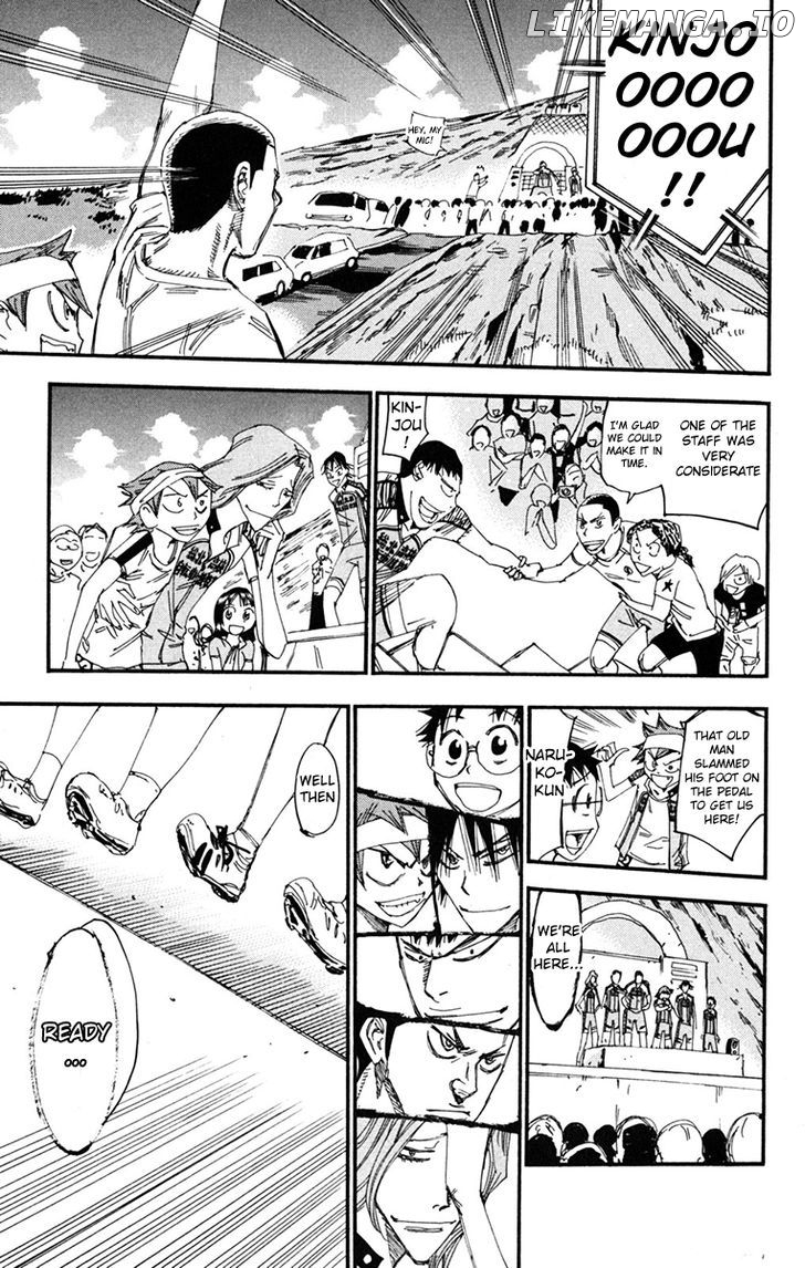 Yowamushi Pedal Chapter 232 - page 15