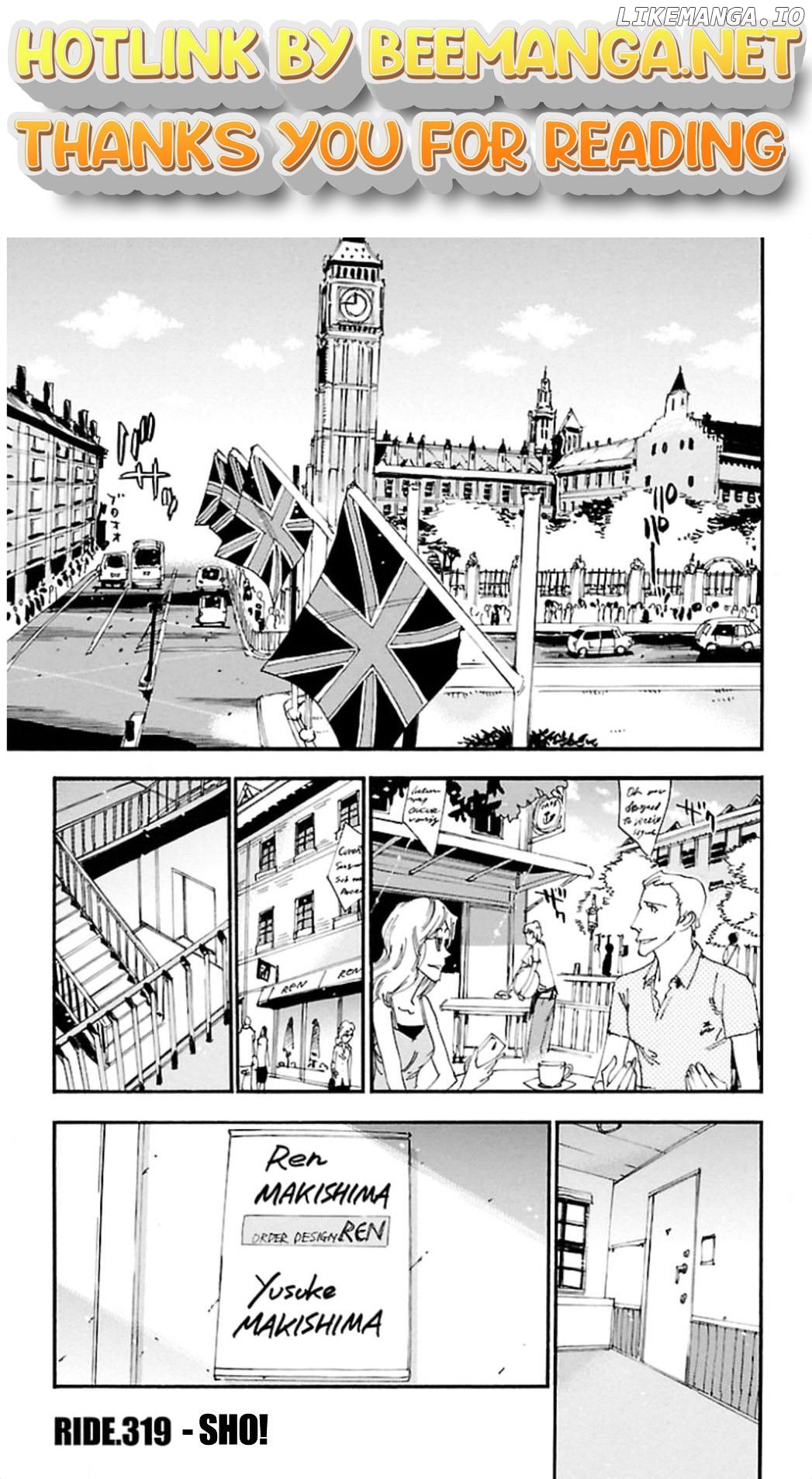 Yowamushi Pedal Chapter 319 - page 1