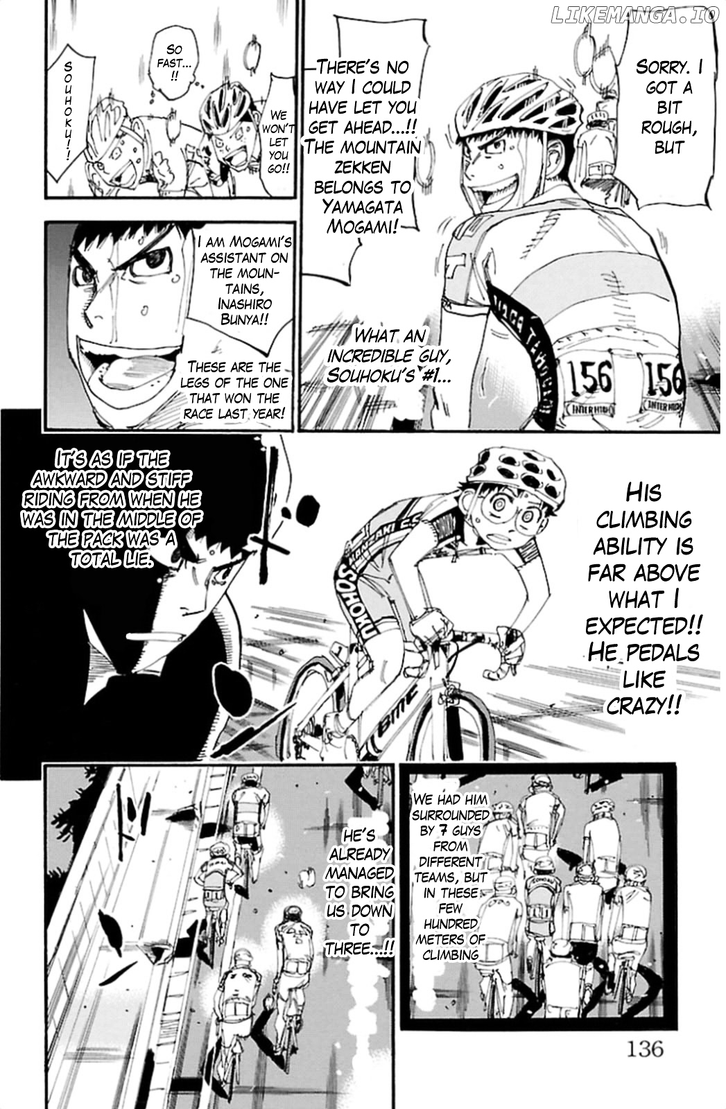 Yowamushi Pedal Chapter 317 - page 14