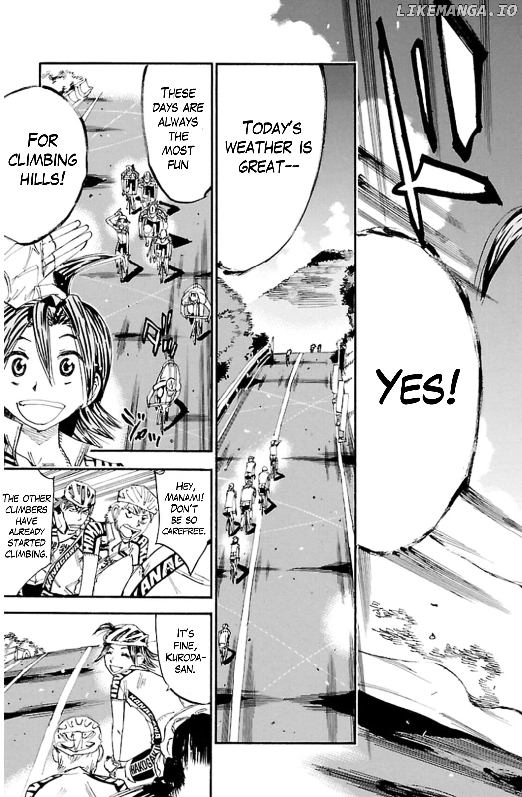 Yowamushi Pedal Chapter 317 - page 25