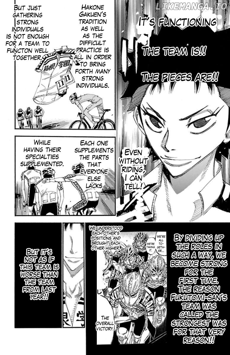 Yowamushi Pedal Chapter 355 - page 10