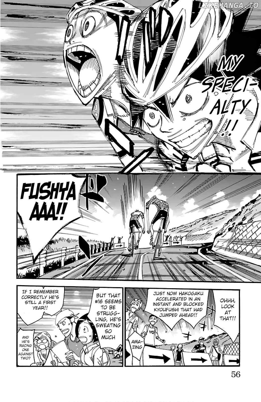 Yowamushi Pedal Chapter 487 - page 4