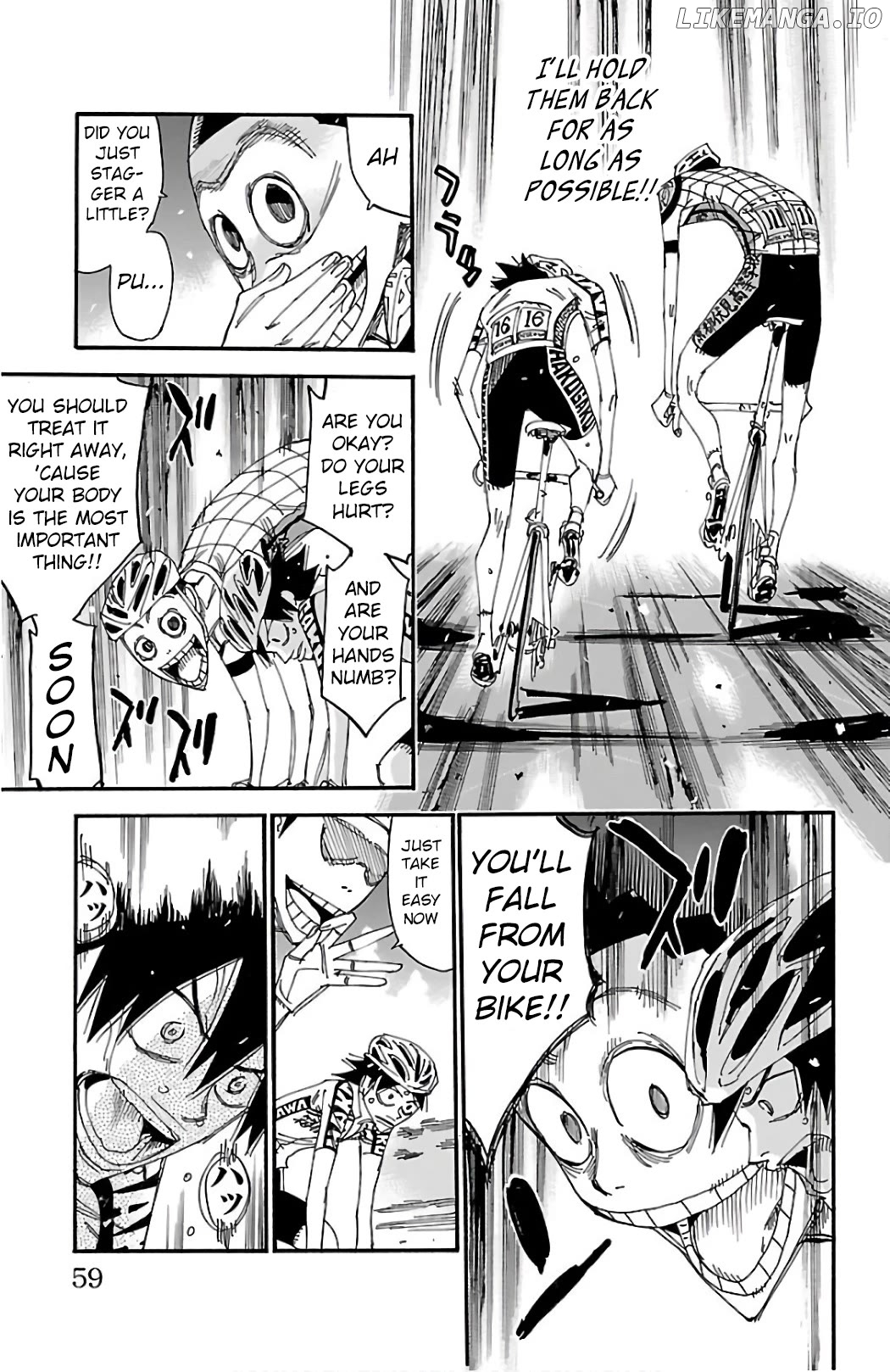 Yowamushi Pedal Chapter 487 - page 7