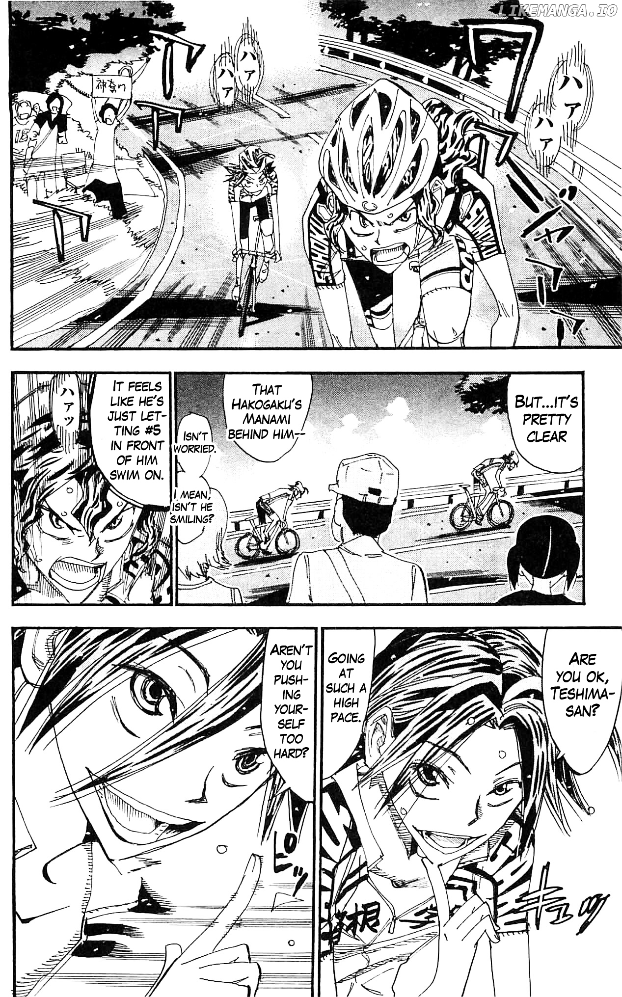 Yowamushi Pedal Chapter 324 - page 8