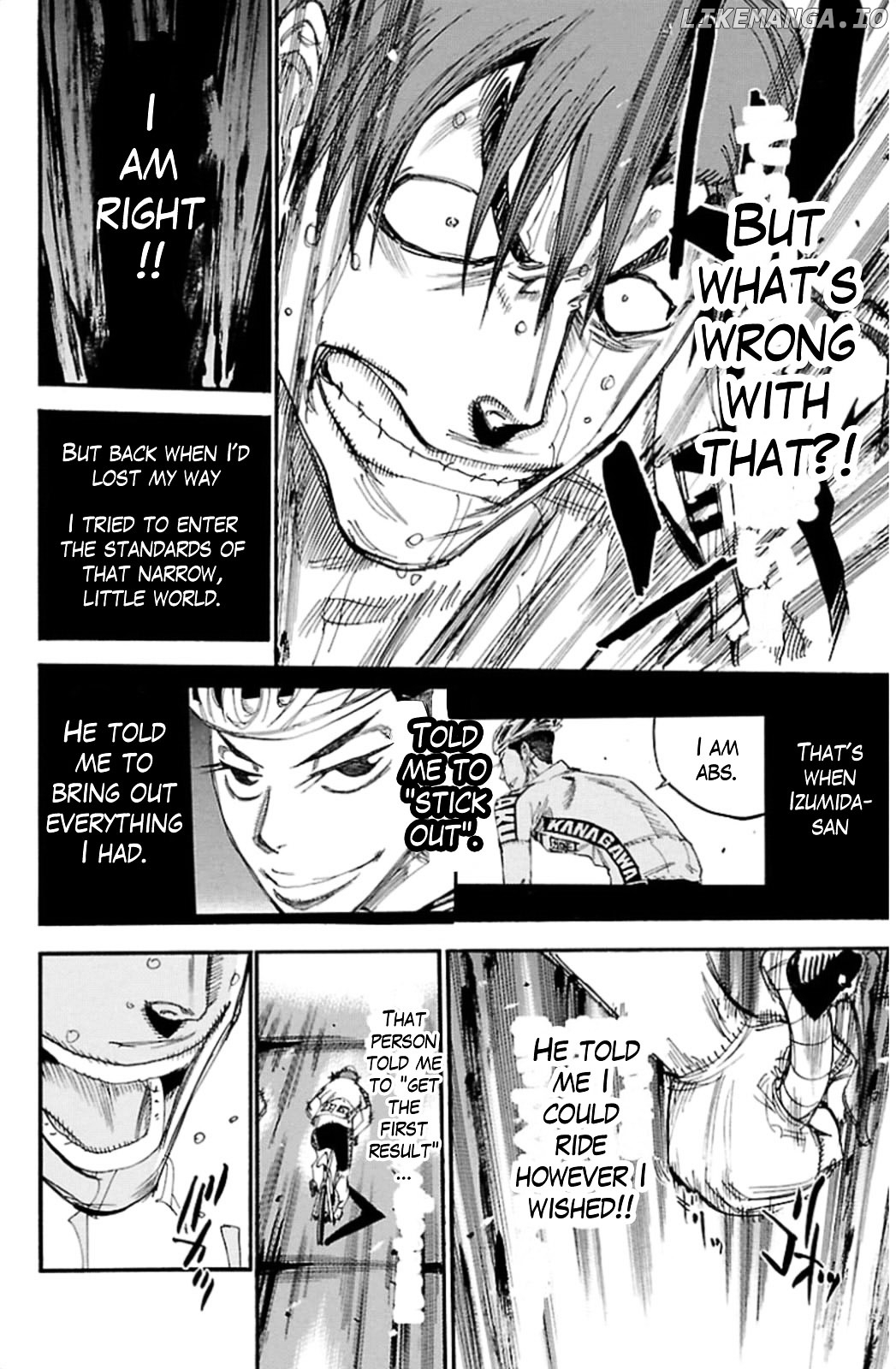 Yowamushi Pedal Chapter 312 - page 10