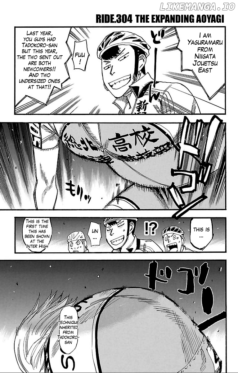 Yowamushi Pedal Chapter 304 - page 3