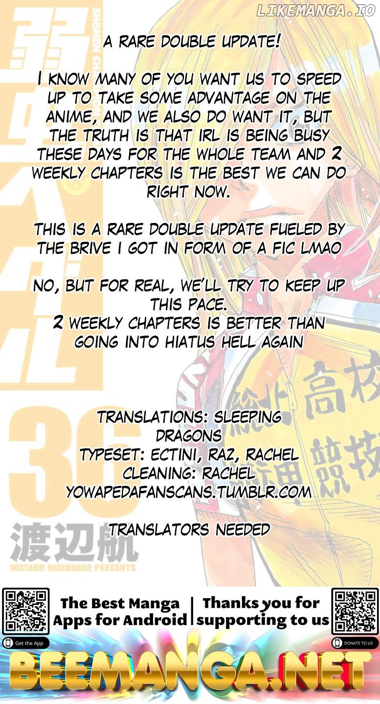 Yowamushi Pedal Chapter 306 - page 26