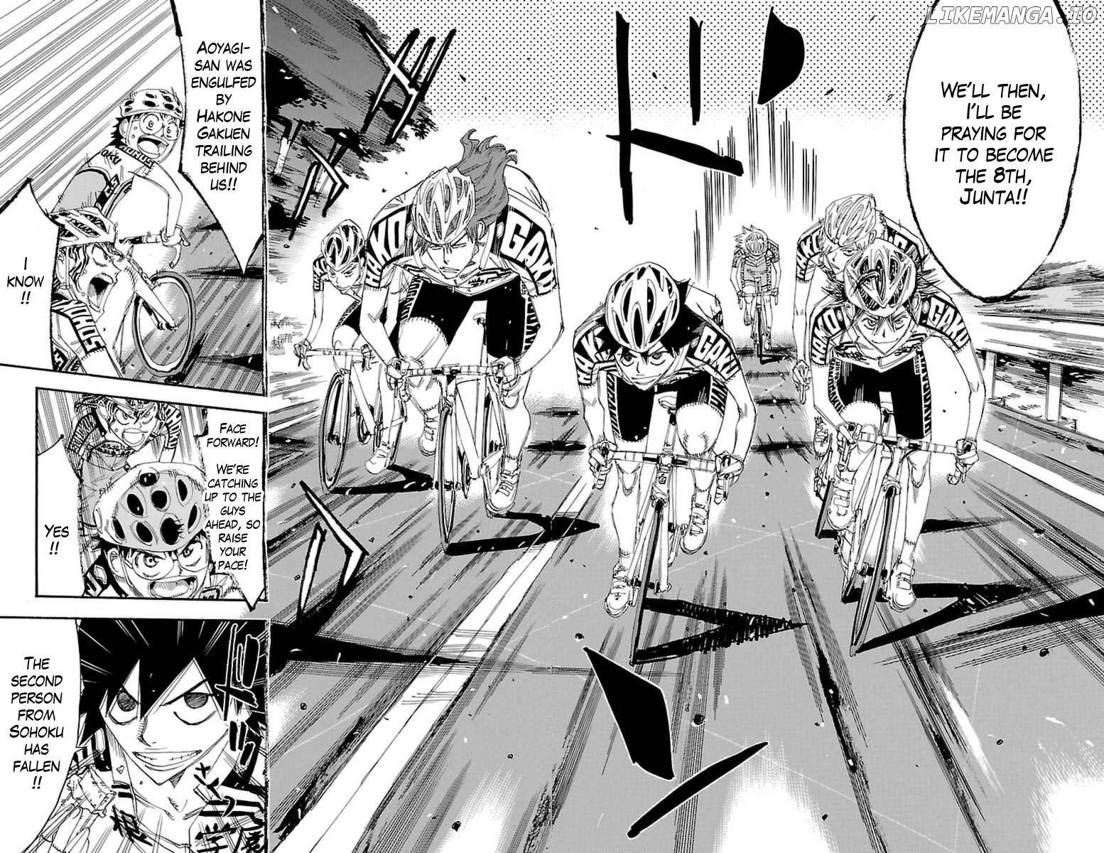 Yowamushi Pedal Chapter 361 - page 12