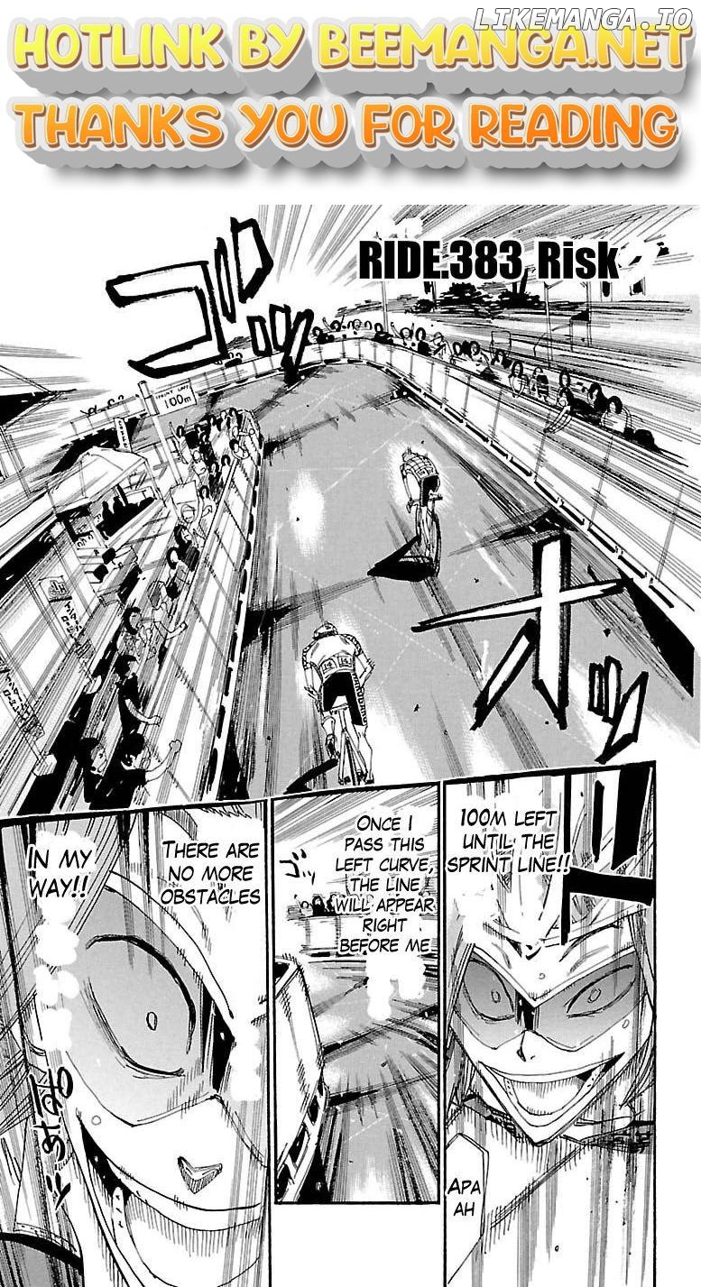 Yowamushi Pedal Chapter 383 - page 1