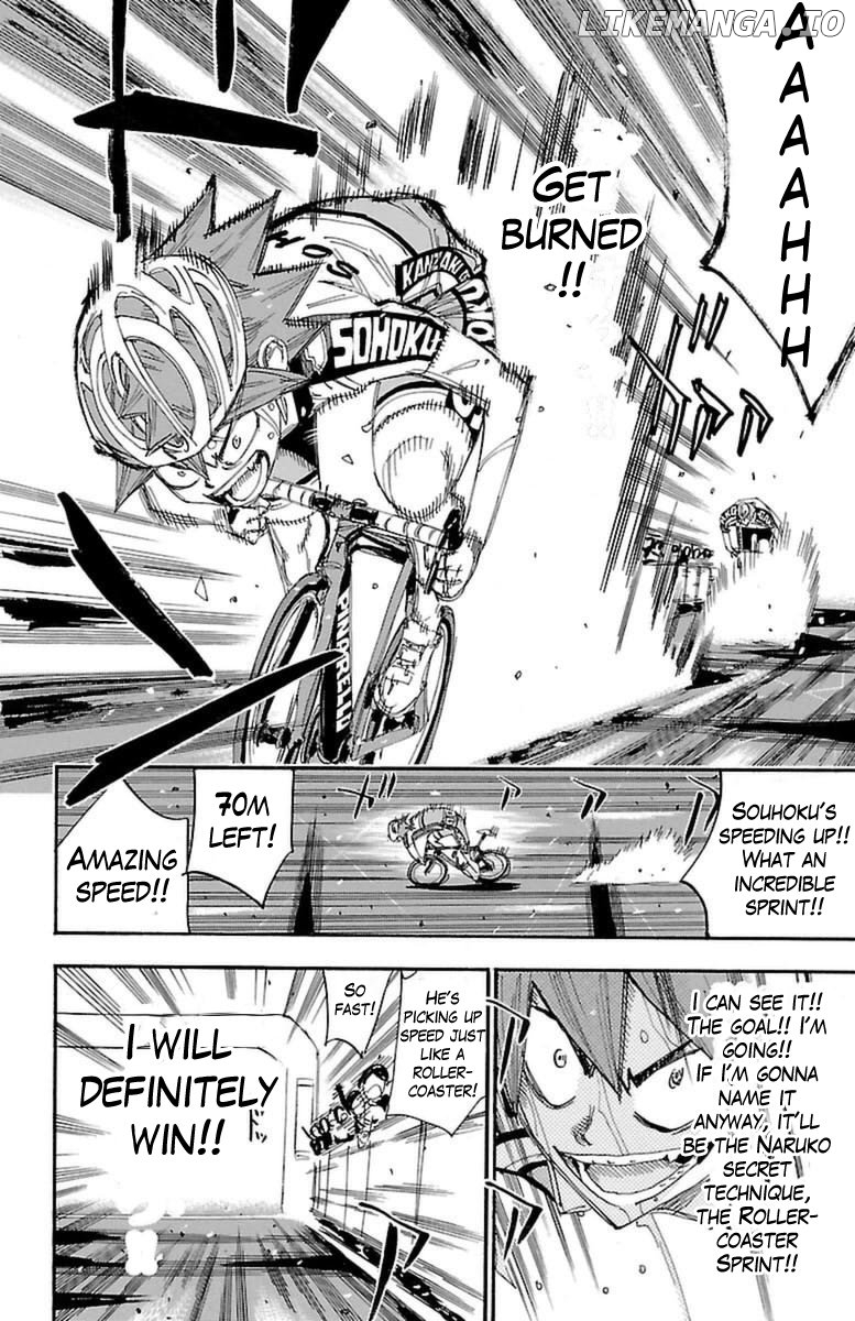 Yowamushi Pedal Chapter 348 - page 14