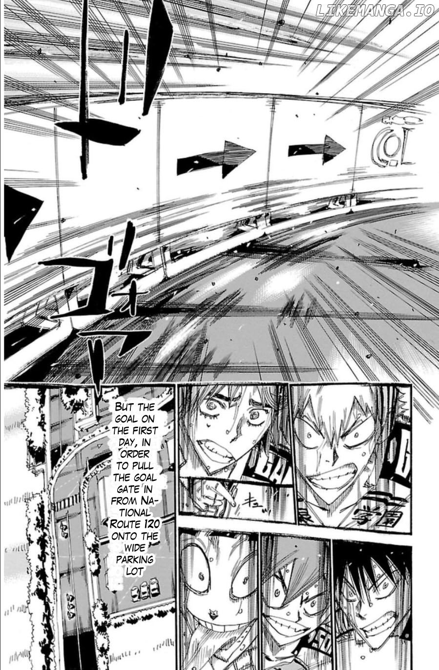 Yowamushi Pedal Chapter 346 - page 21