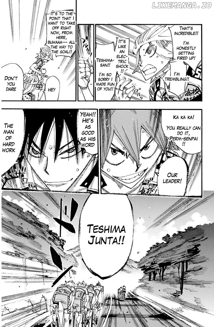 Yowamushi Pedal Chapter 331 - page 18