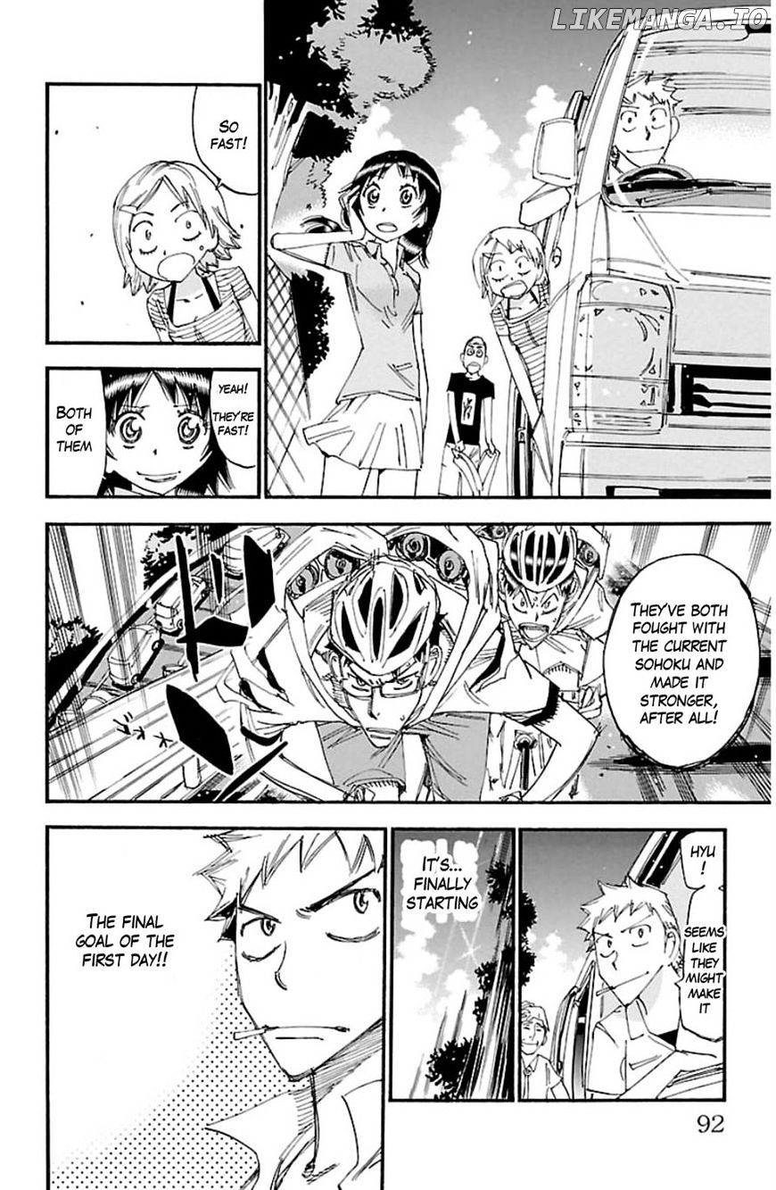 Yowamushi Pedal Chapter 332 - page 14