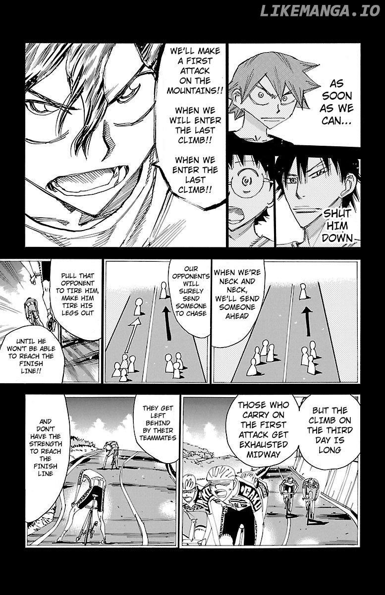 Yowamushi Pedal Chapter 466 - page 10