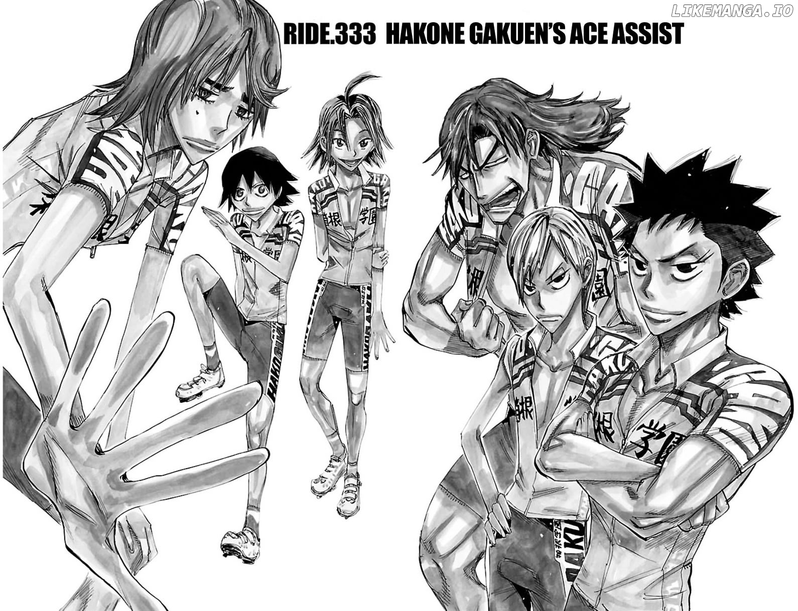 Yowamushi Pedal Chapter 333 - page 2