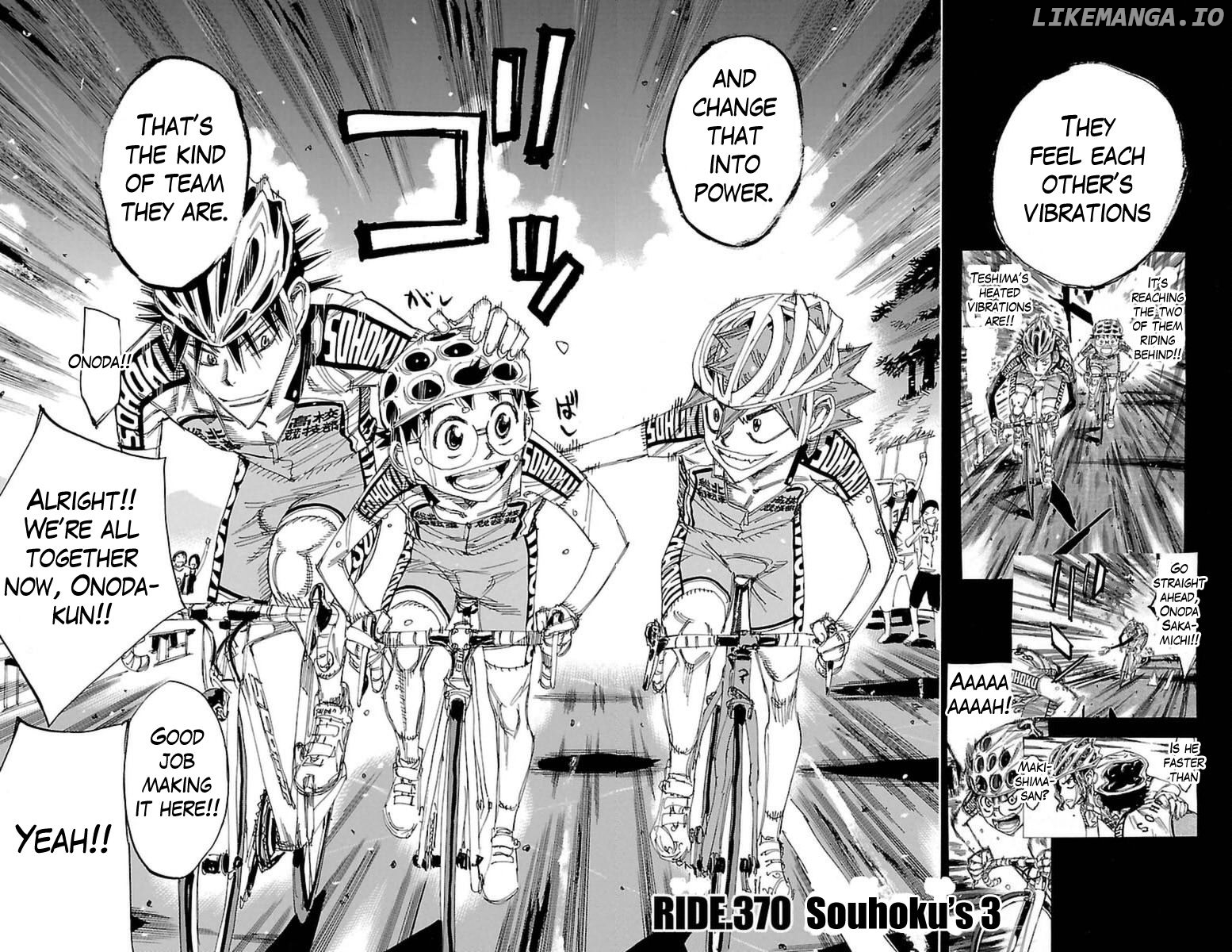 Yowamushi Pedal Chapter 370 - page 4