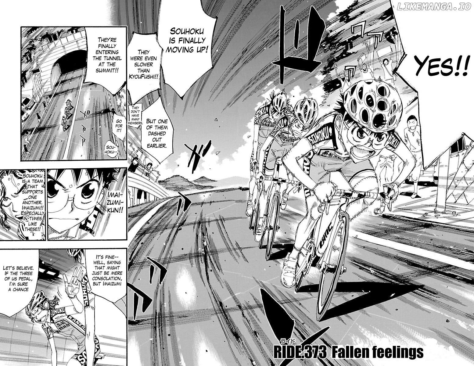 Yowamushi Pedal Chapter 373 - page 4