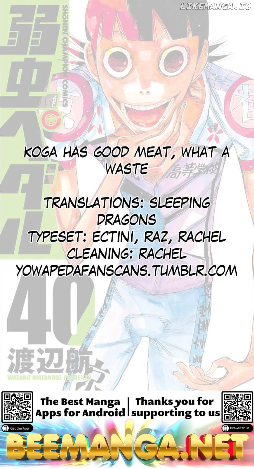 Yowamushi Pedal Chapter 338 - page 21