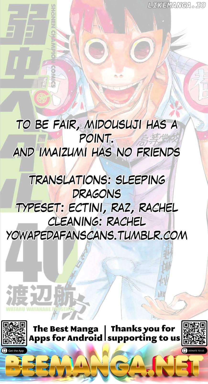 Yowamushi Pedal Chapter 339 - page 19