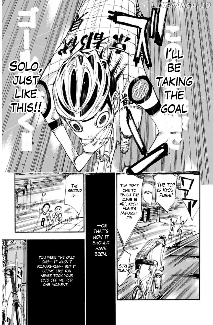 Yowamushi Pedal Chapter 340 - page 17