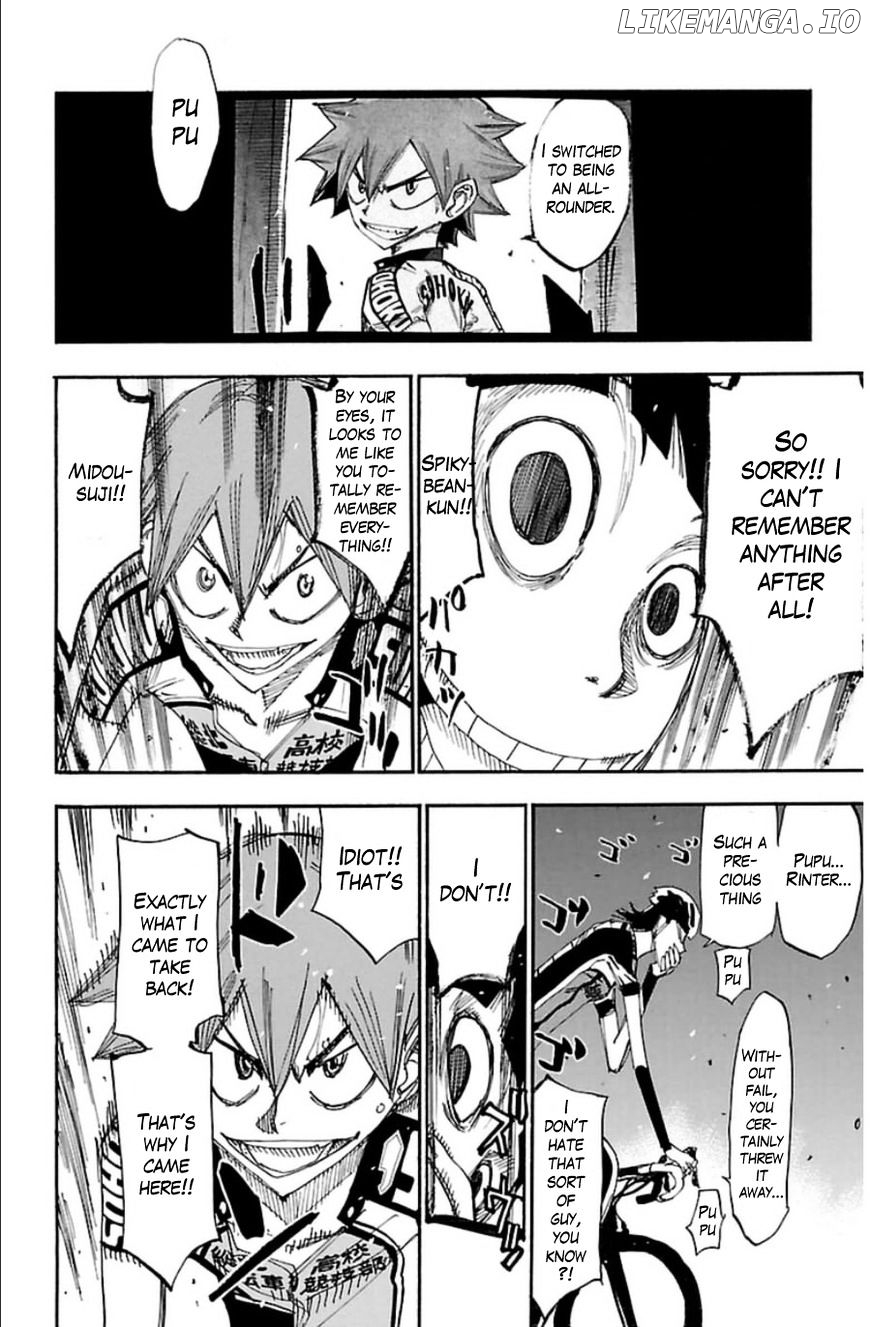 Yowamushi Pedal Chapter 341 - page 5