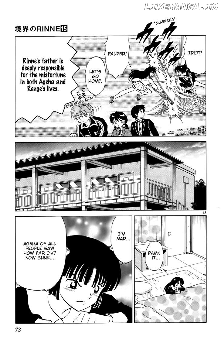 Kyoukai no Rinne Chapter 142 - page 13