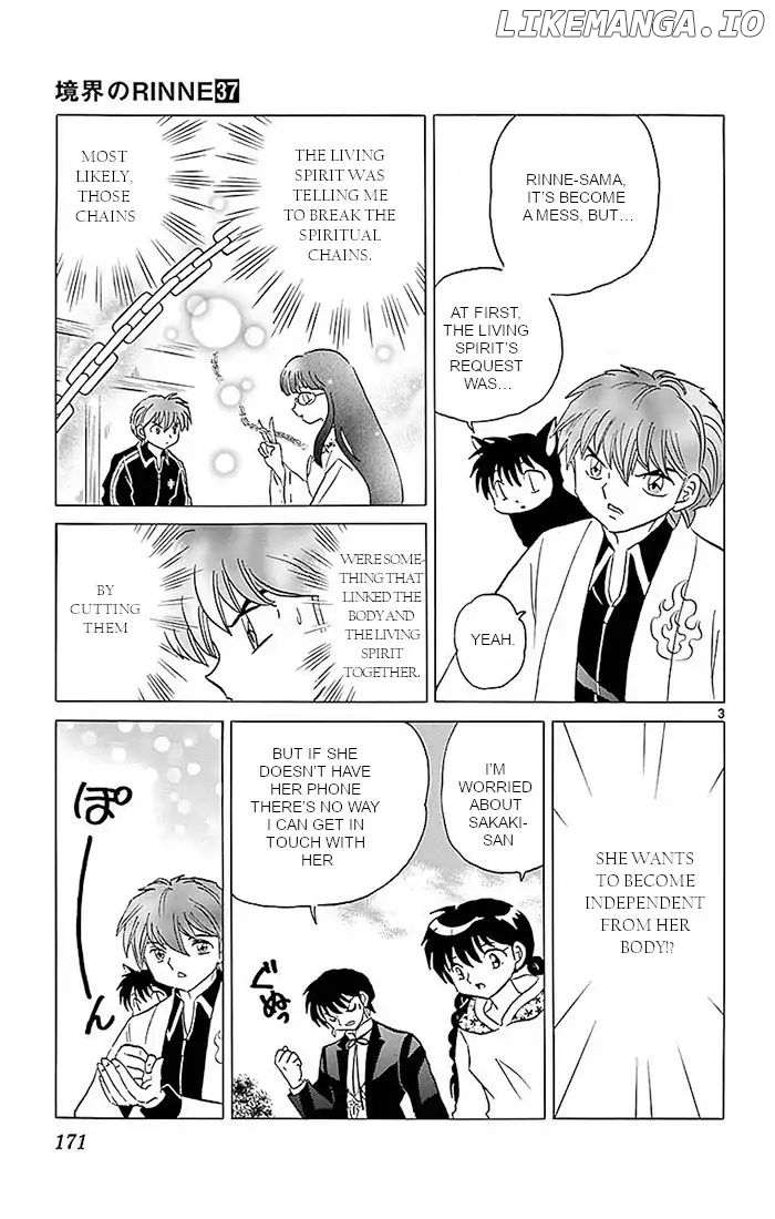 Kyoukai no Rinne Chapter 368 - page 3