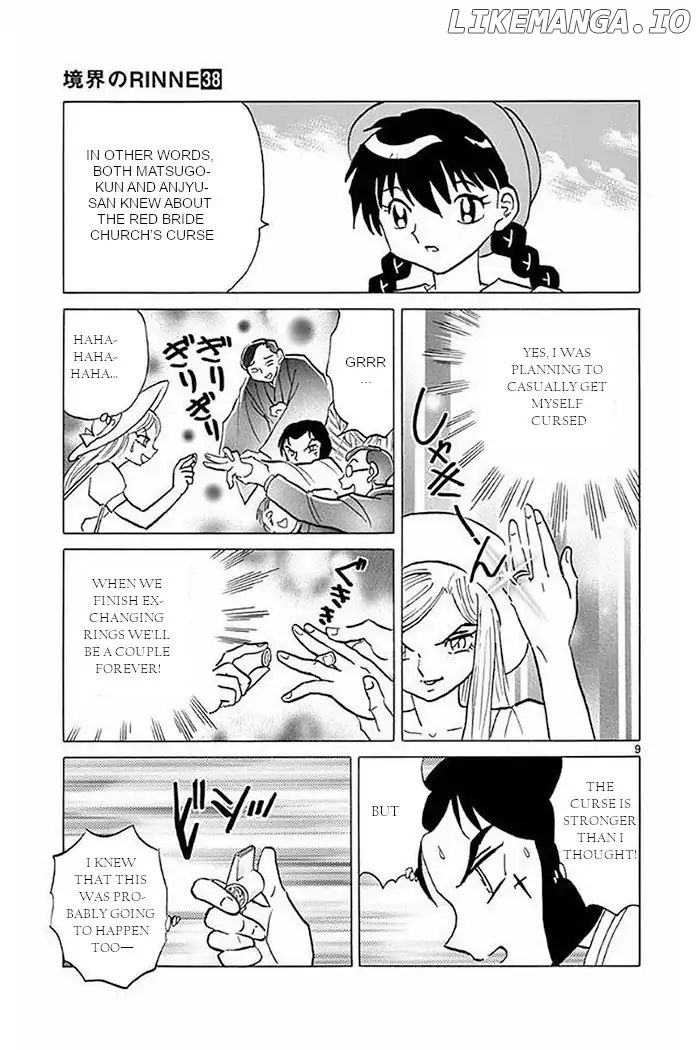 Kyoukai no Rinne Chapter 373 - page 9