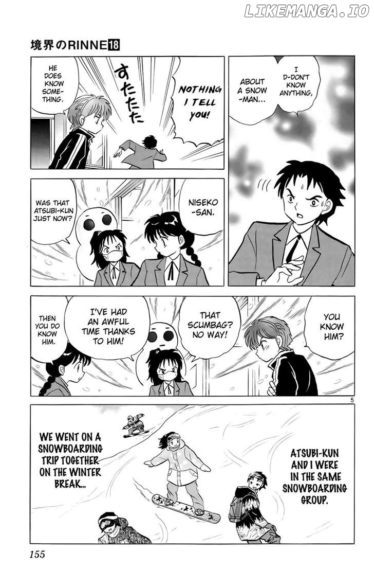 Kyoukai no Rinne Chapter 177 - page 5