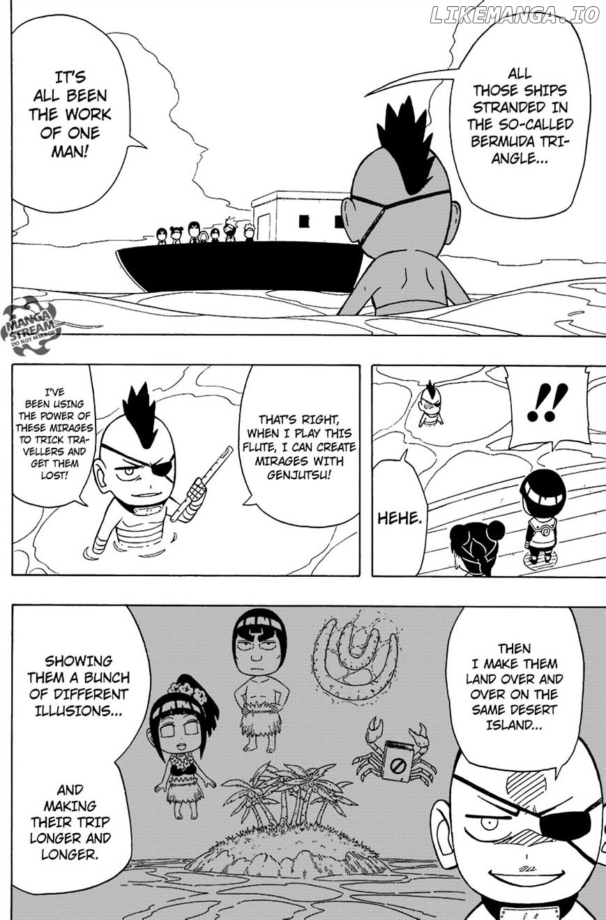 Rock Lee No Seishun Full-Power Ninden chapter 28 - page 24