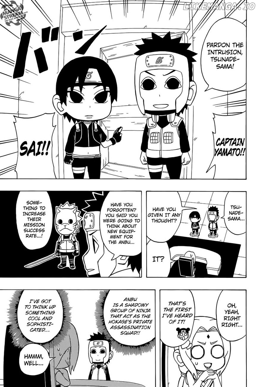 Rock Lee No Seishun Full-Power Ninden chapter 35 - page 7