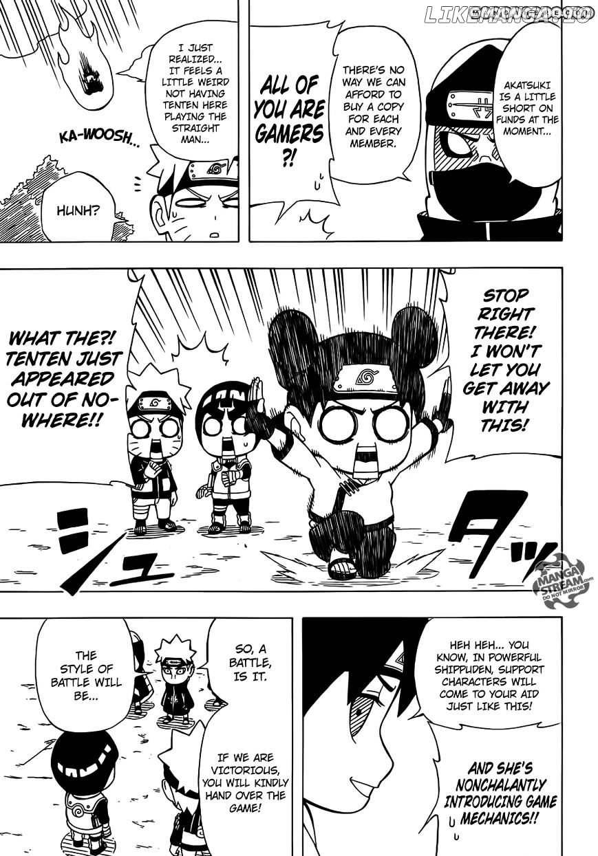 Rock Lee No Seishun Full-Power Ninden chapter 19.5 - page 4