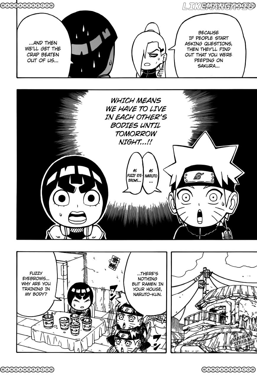 Rock Lee No Seishun Full-Power Ninden chapter 12 - page 9