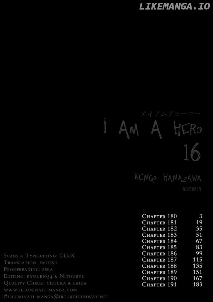 I Am A Hero Chapter 180 - page 3