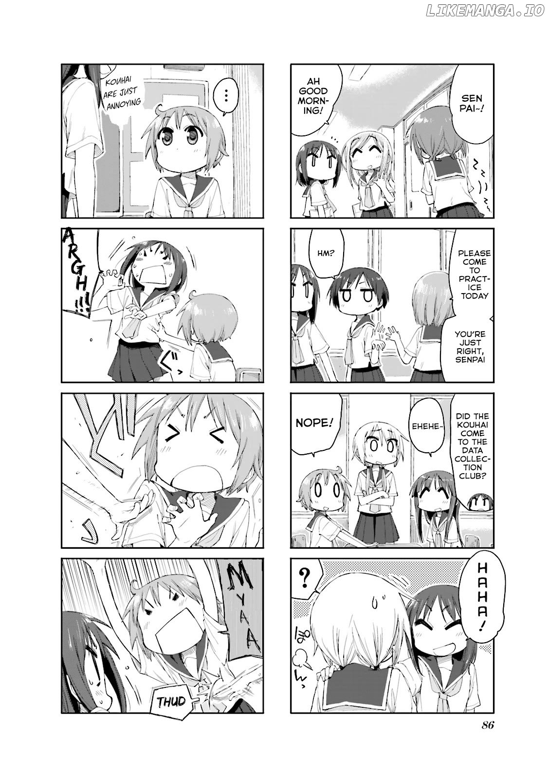 Yuyushiki chapter 54 - page 2