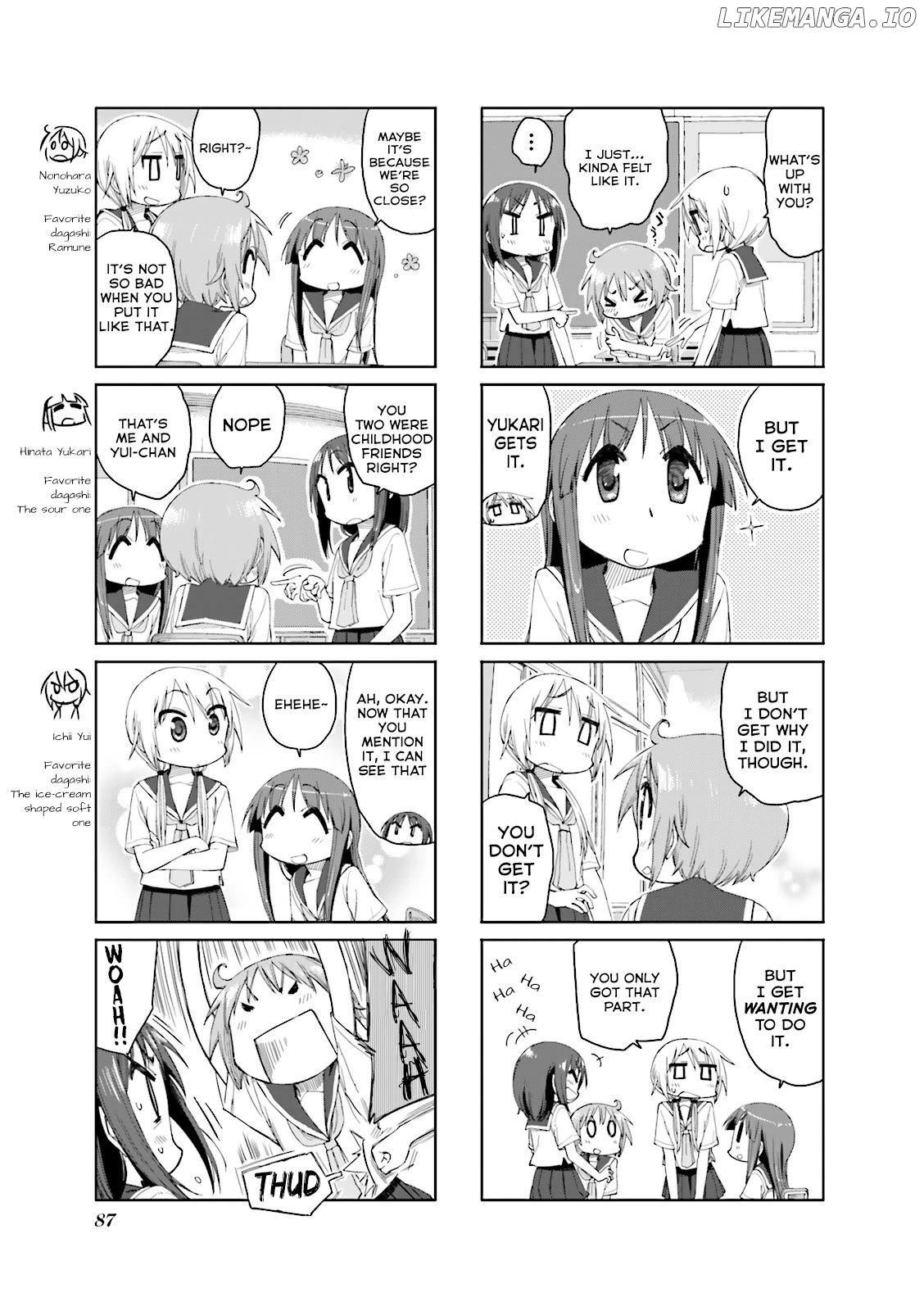 Yuyushiki chapter 54 - page 3