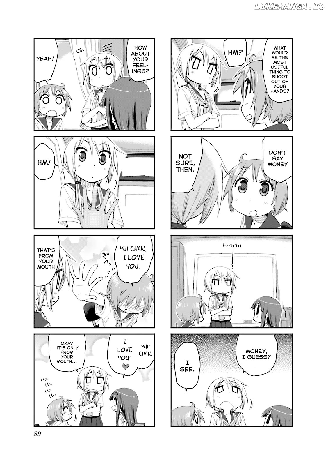 Yuyushiki chapter 54 - page 5