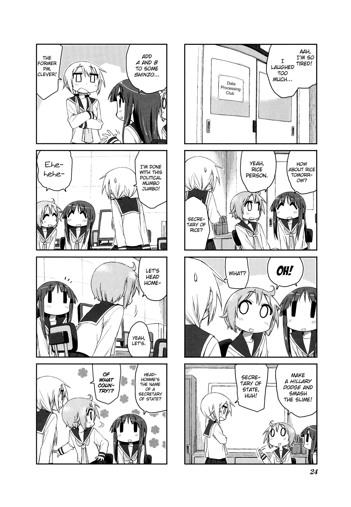 Yuyushiki chapter 46 - page 8