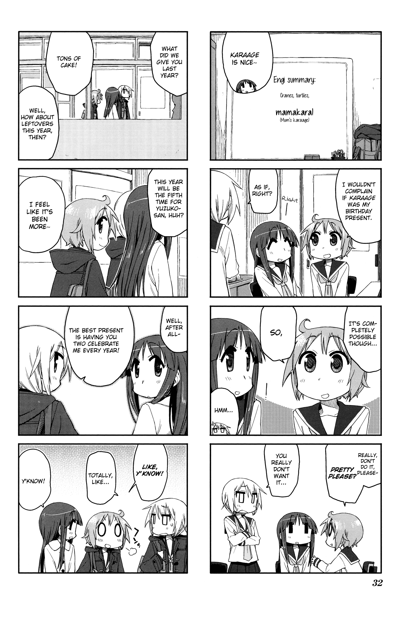 Yuyushiki chapter 47 - page 8