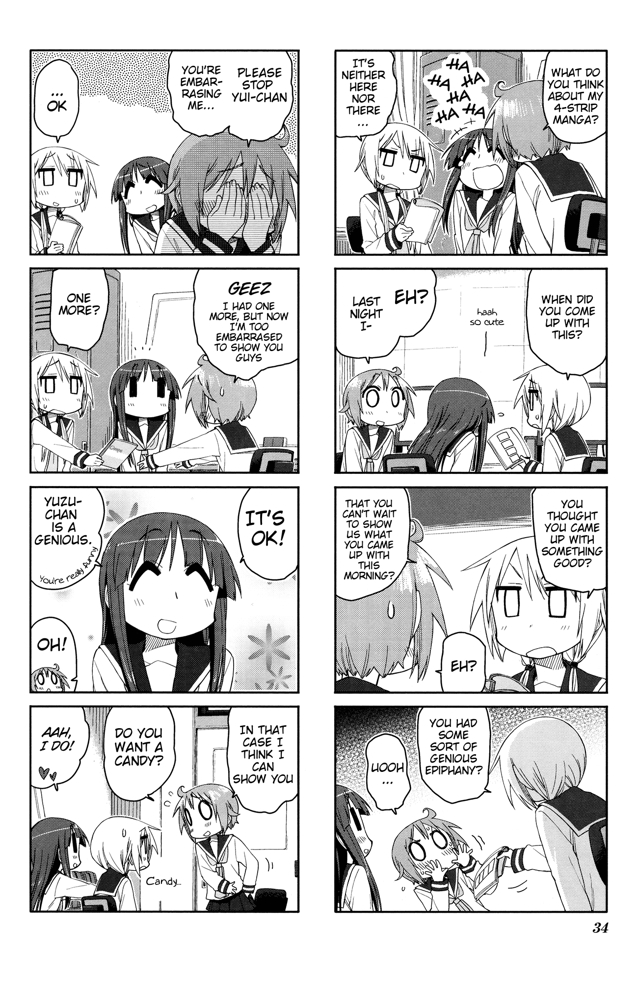 Yuyushiki chapter 48 - page 2