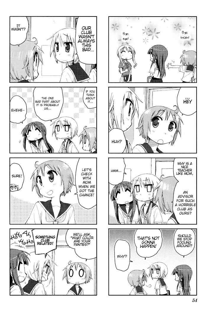 Yuyushiki chapter 50 - page 4