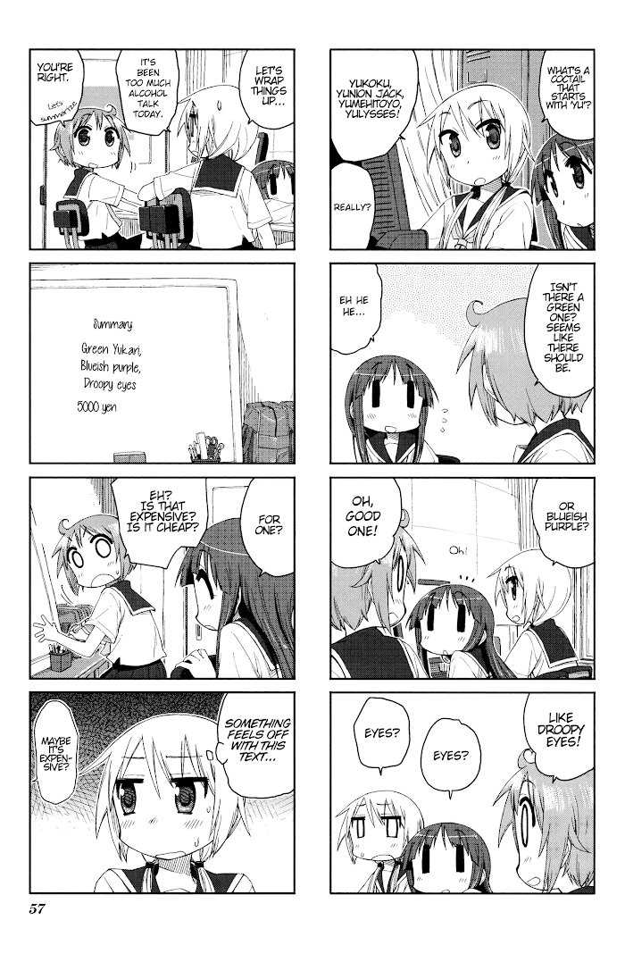 Yuyushiki chapter 50 - page 7