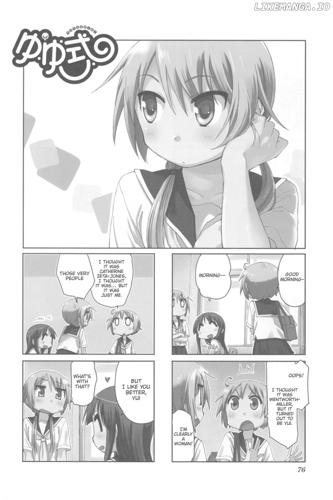 Yuyushiki chapter 53 - page 1