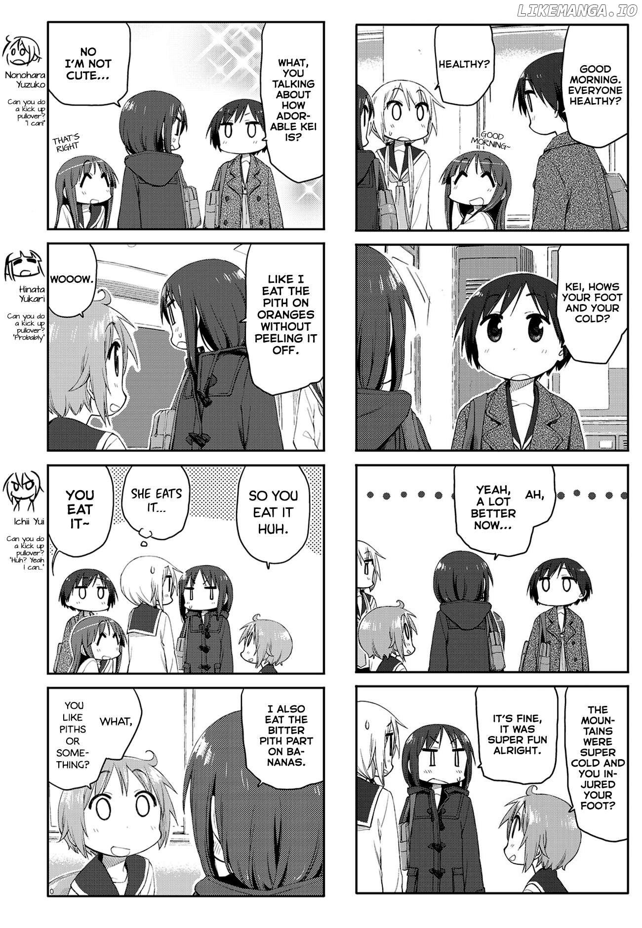 Yuyushiki chapter 57 - page 3