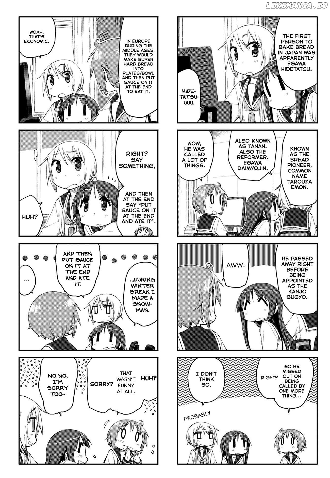 Yuyushiki chapter 57 - page 6