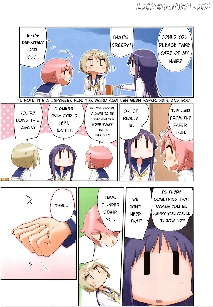 Yuyushiki chapter 72 - page 5