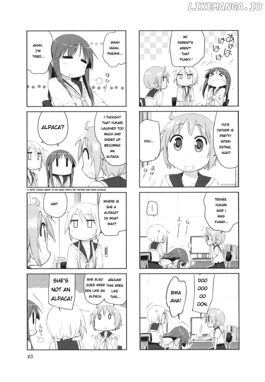 Yuyushiki chapter 77 - page 7